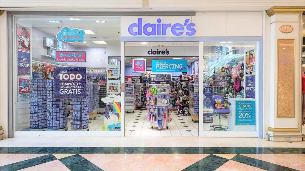 Tienda de Claire’s de Gran Plaza 2 (Madrid).