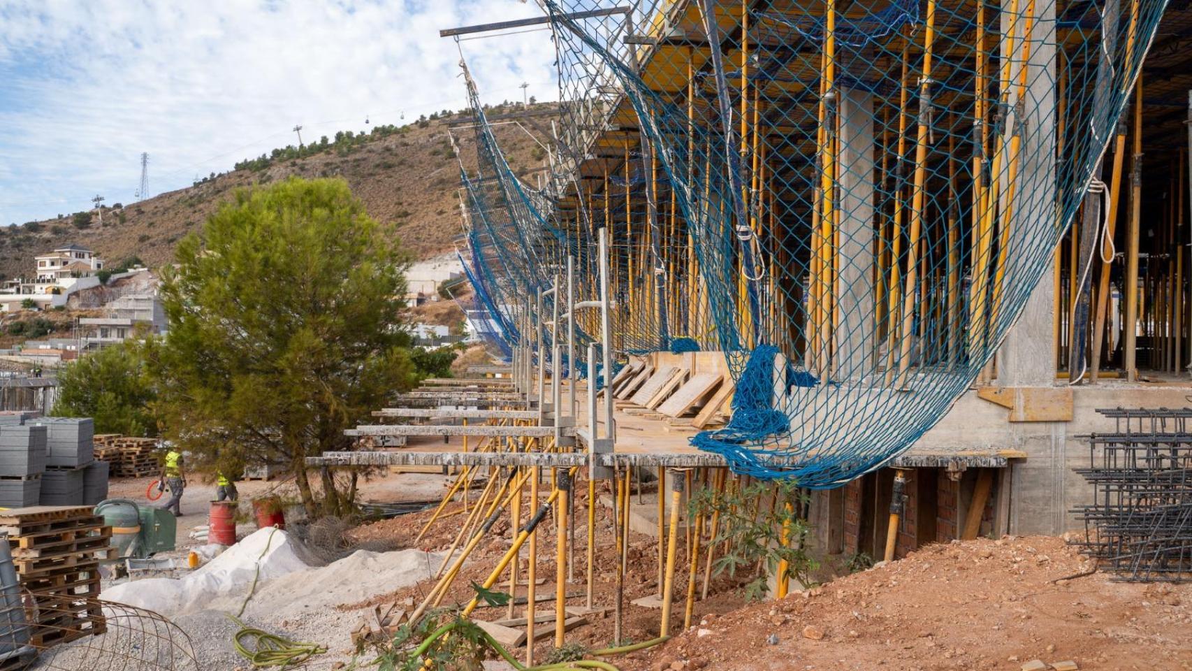 Las obras del centro de día para personas con discapacidad de Benalmádena.