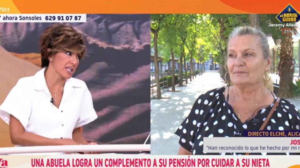 Sonsoles Ónega y Josefa.