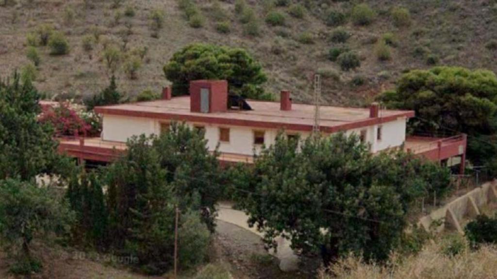 La casa ruraI donde residía el italiano Giuliano Velo en El Cantar.