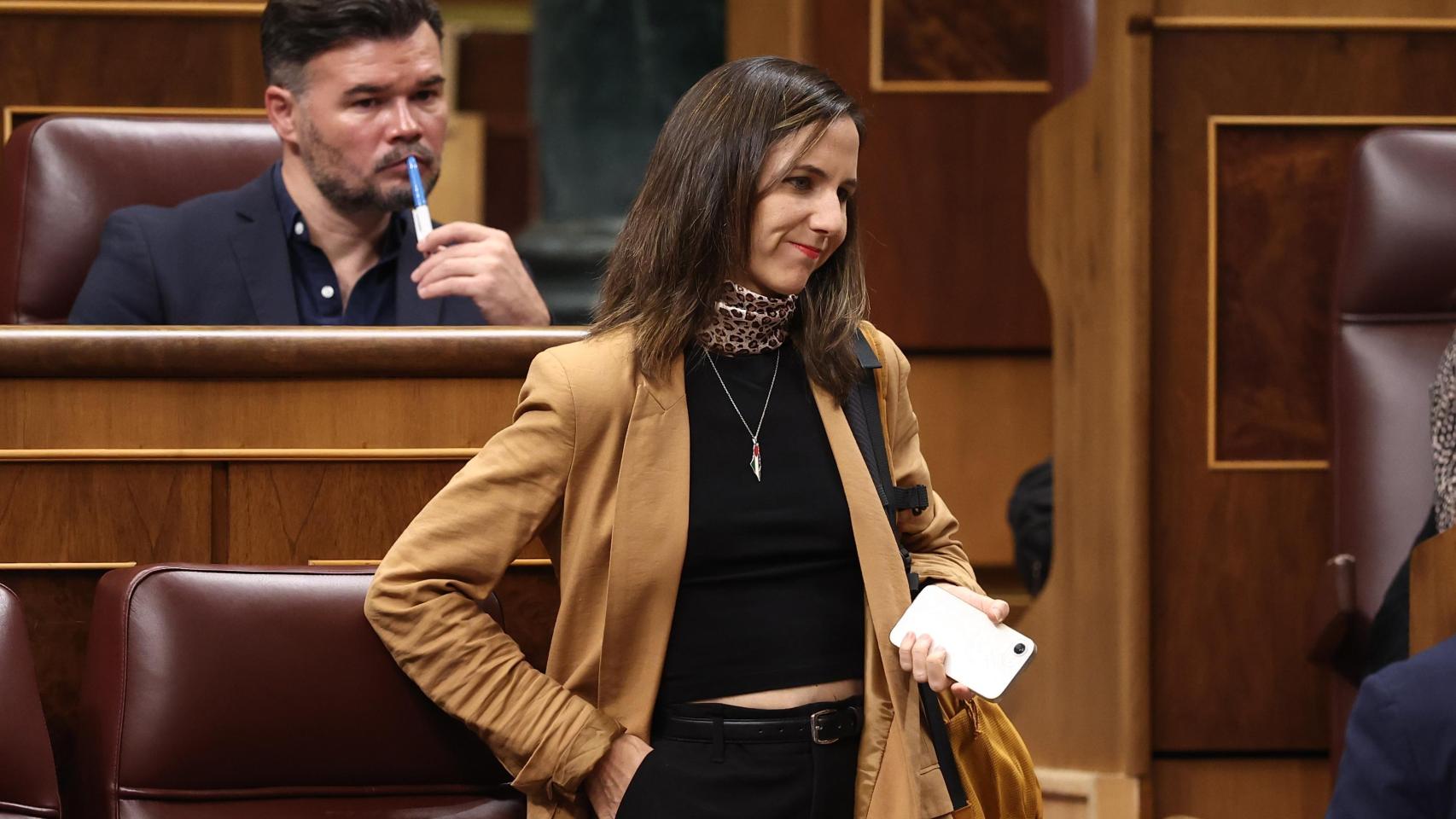 Ione Belarra este miércoles en el Congreso