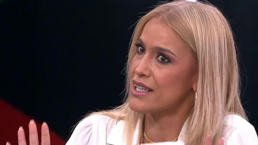 Afra Blanco durante su intervención.