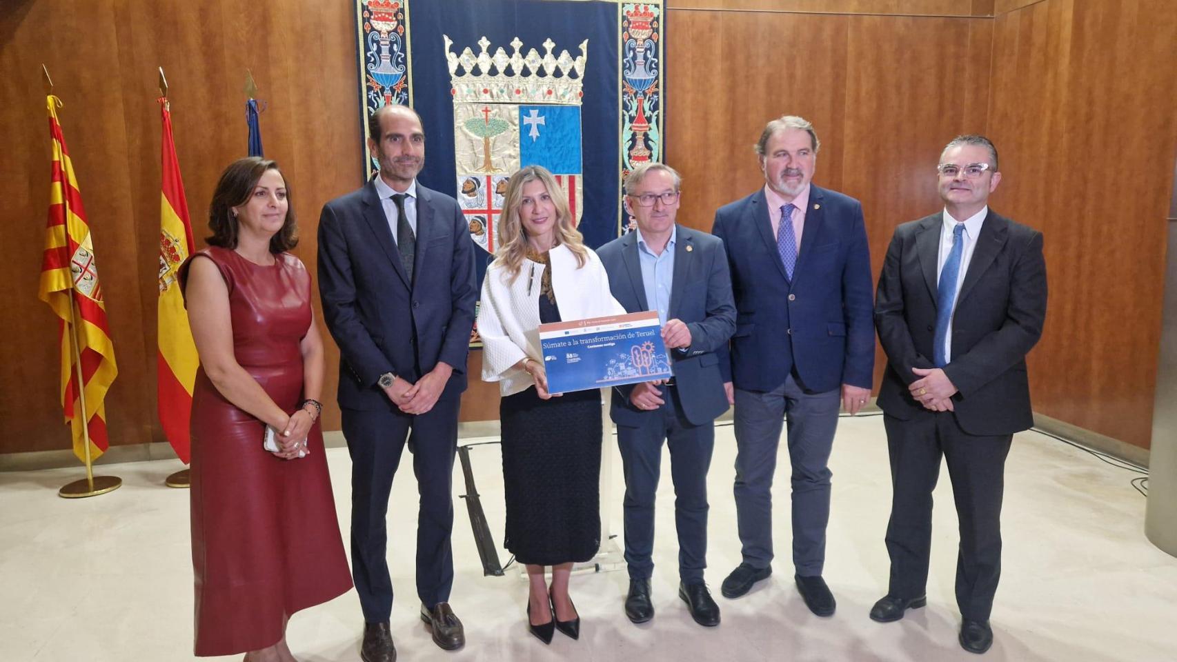 Presentación de las ayudas del Fondo de Transición Justa en Teruel