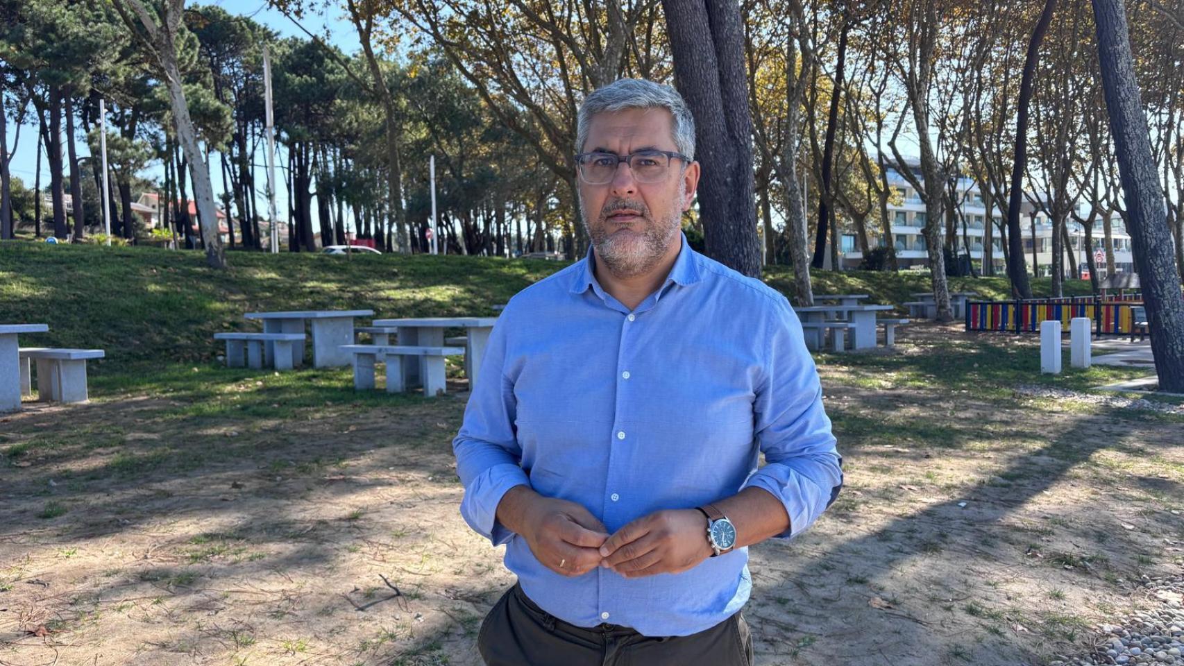 El portavoz del PP de Vigo, Miguel Martín.