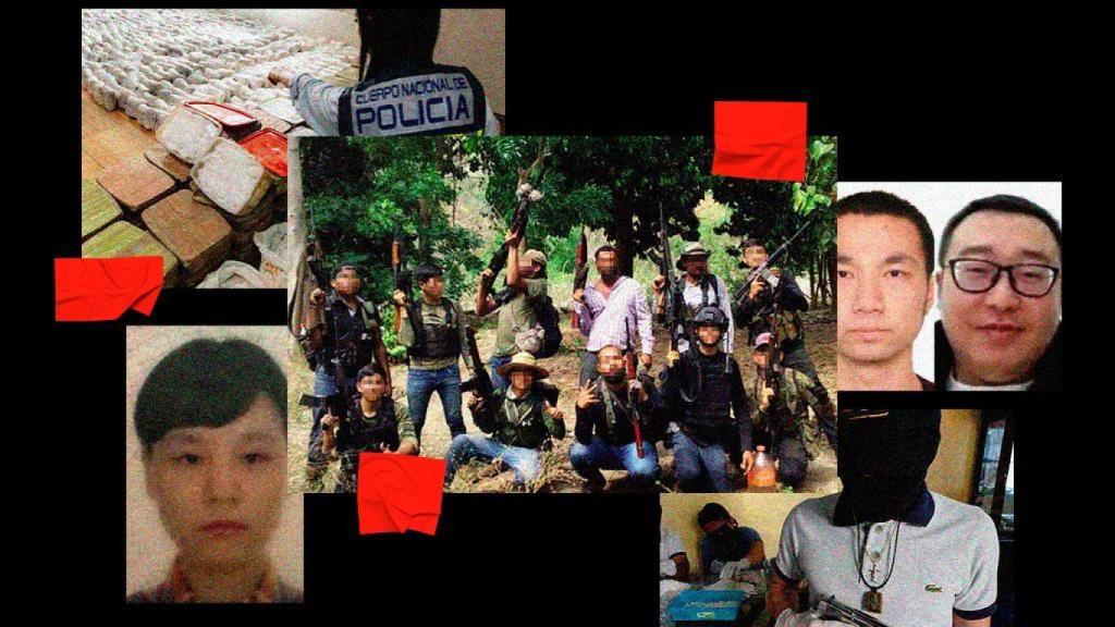 En la imagen, ciudadanos chinos señalados por la DEA como miembros del cártel de Sinaloa, así como otros mexicanos; y un decomiso por parte de Policía Nacional y Mossos en el puerto de Barcelona que procedía de la misma organización.