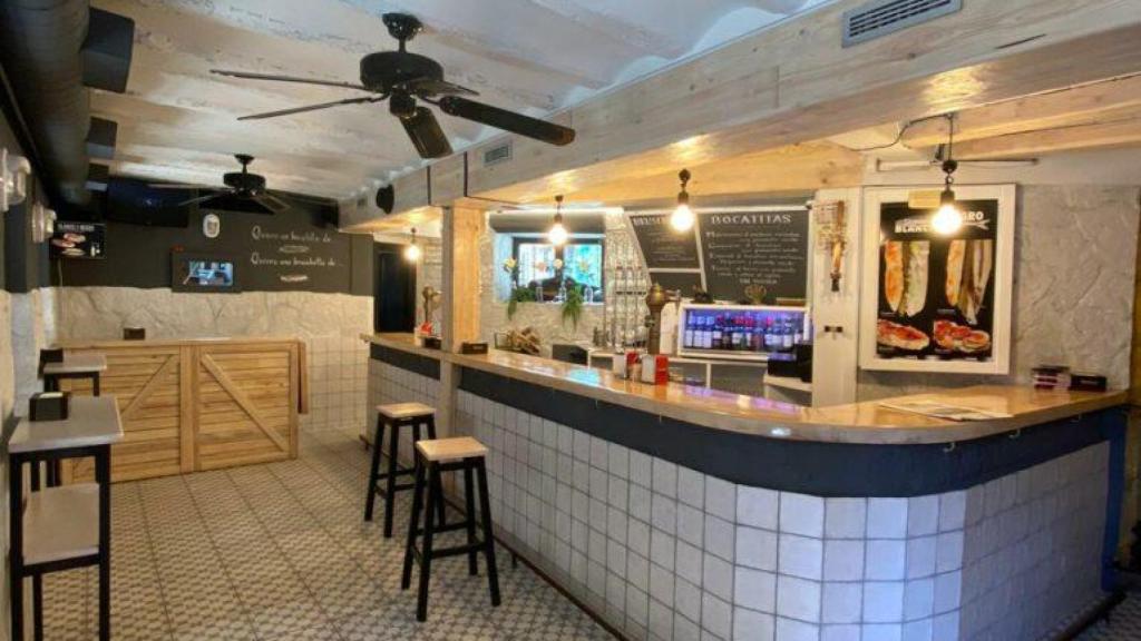El bar Blanco y Negro, en Logroño.