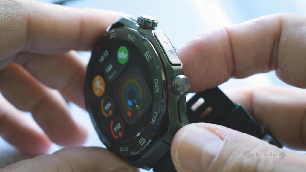 El sensor X-TAP en el HUAWEI Watch Ultimate 2