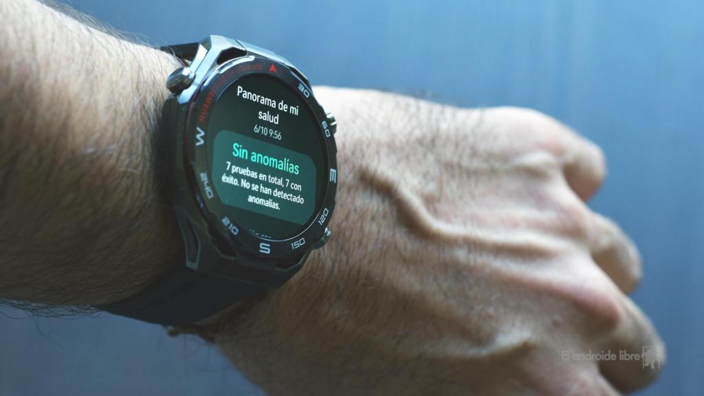 El informe de X-TAP en el HUAWEI Watch Ultimate 2