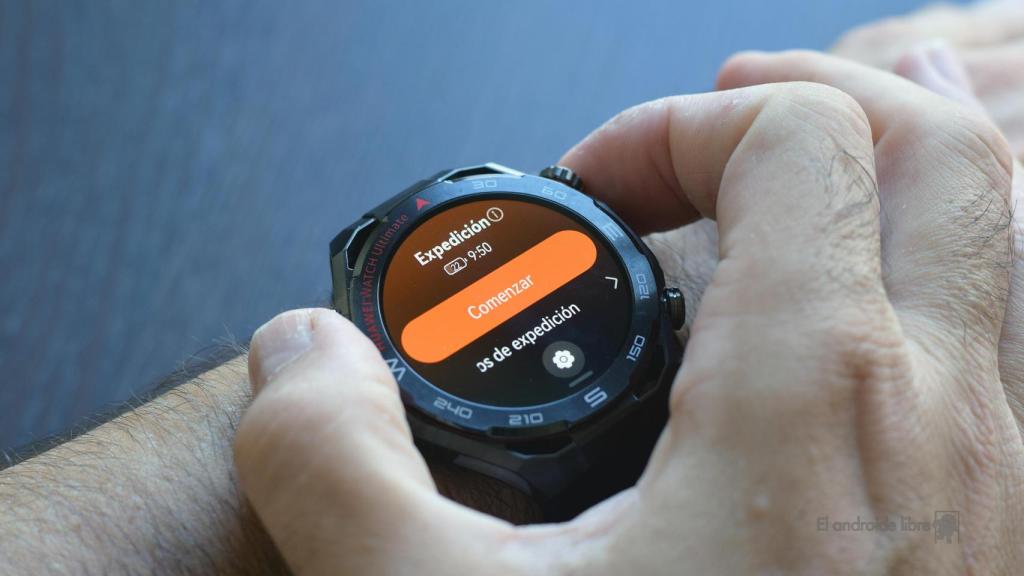 El modo expedición en el HUAWEI Watch Ultimate 2