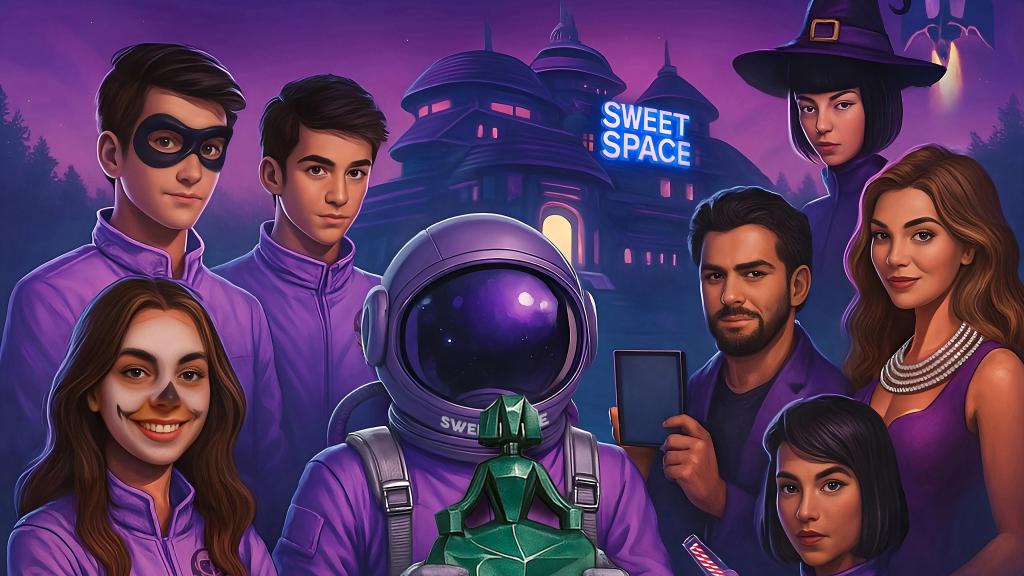 Sweet Space en Halloween.