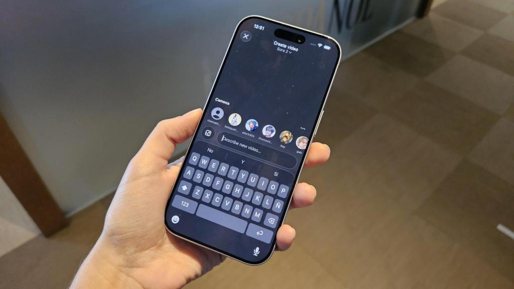 Aplicación de Sora 2