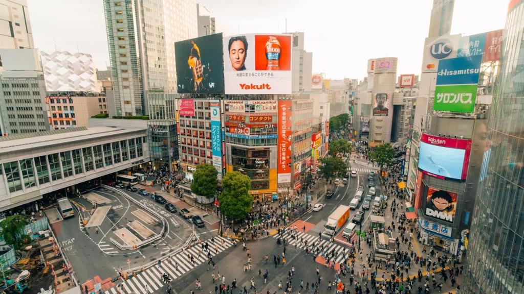 Cruce de Shibuya, en Tokio.