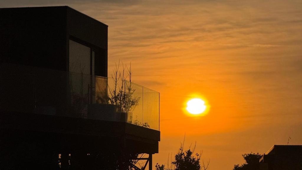 Atardecer en Espazo Nature.