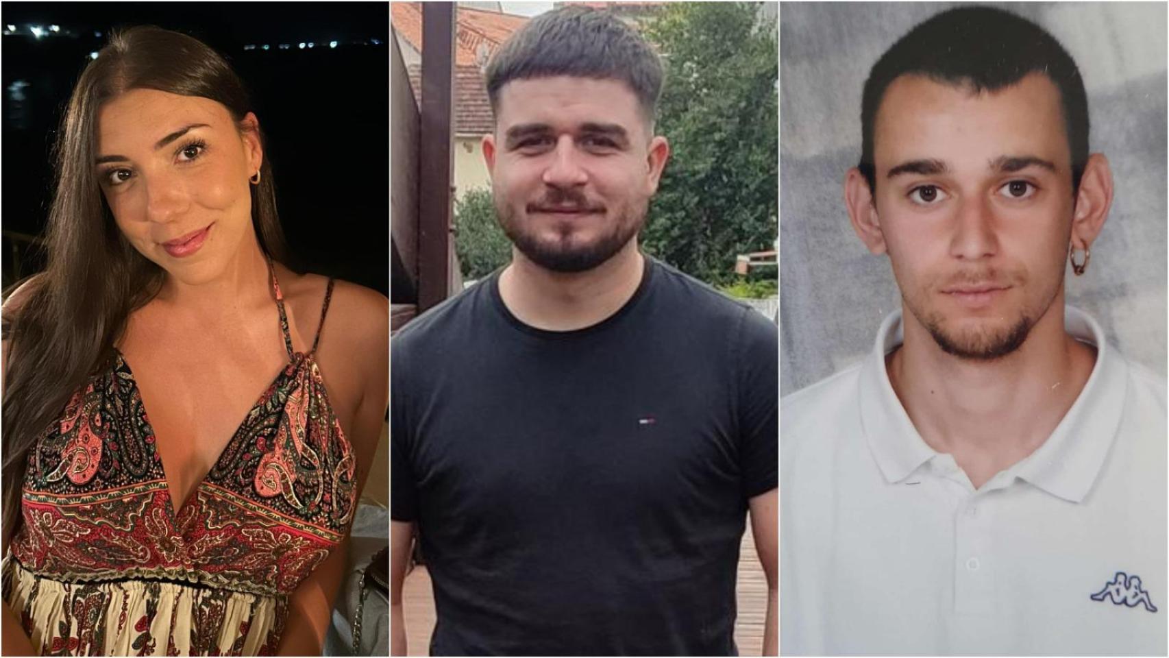 Arantxa Jiménez, Esteban Riobó y Marcos Margarit, educadores sociales.