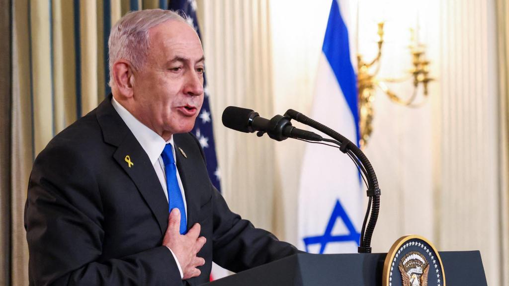 El primer ministro israelí, Benjamin Netanyahu, en la Casa Blanca el pasado septiembre.