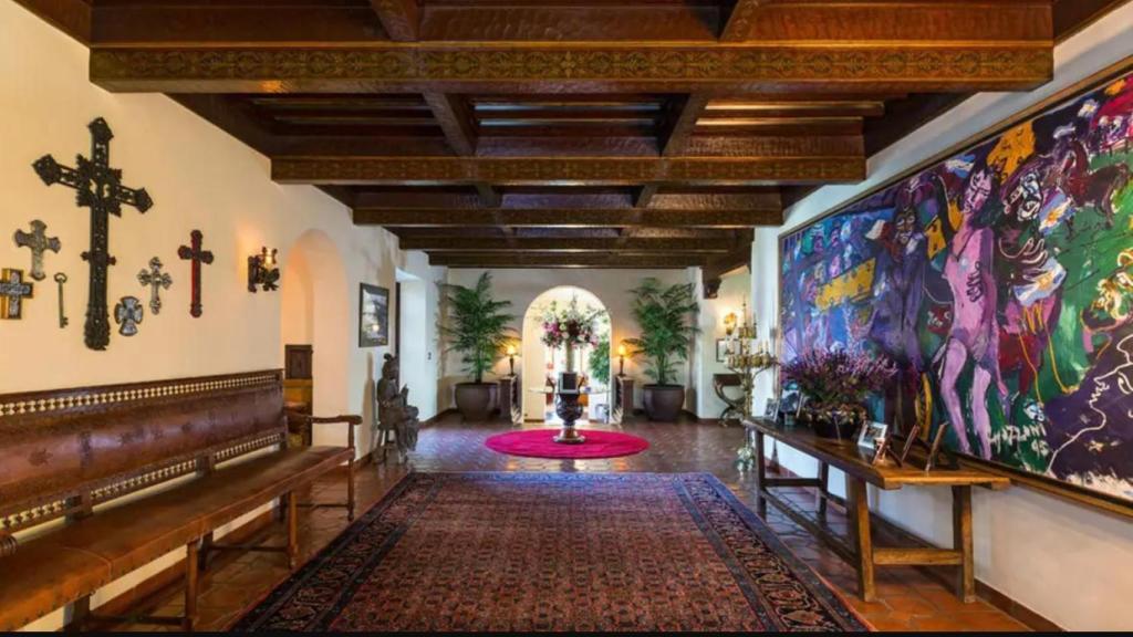 Un recibidor muy particular.