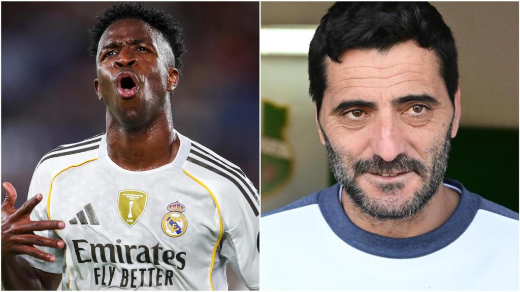 Montaje de Vinicius junto a Dani Güiza