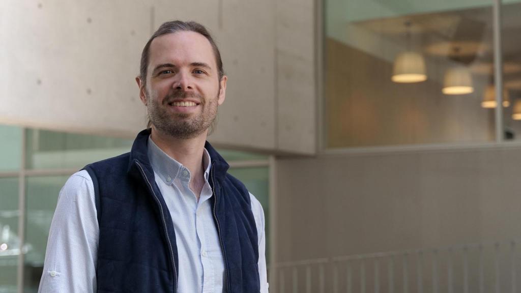 El investigador Nicholas Stroustrup.