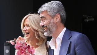 Susanna Griso y Luis Enríquez Nistal, en su última aparición pública juntos, el pasado miércoles 8 de octubre en Madrid.