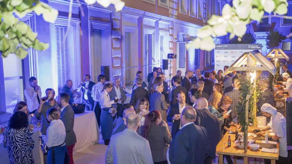 Un momento del cóctel celebrado en el sexto encuentro de CIOS DISRUPTORES.