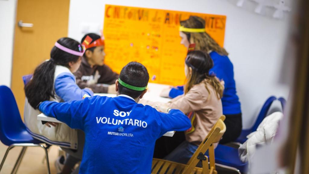 Imagen de voluntarios de Fundación Mutua Madrileña.