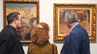 Exposición Fernando Álvarez de Sotomayor (1875-1960) en la Fundación Barrié de A Coruña.