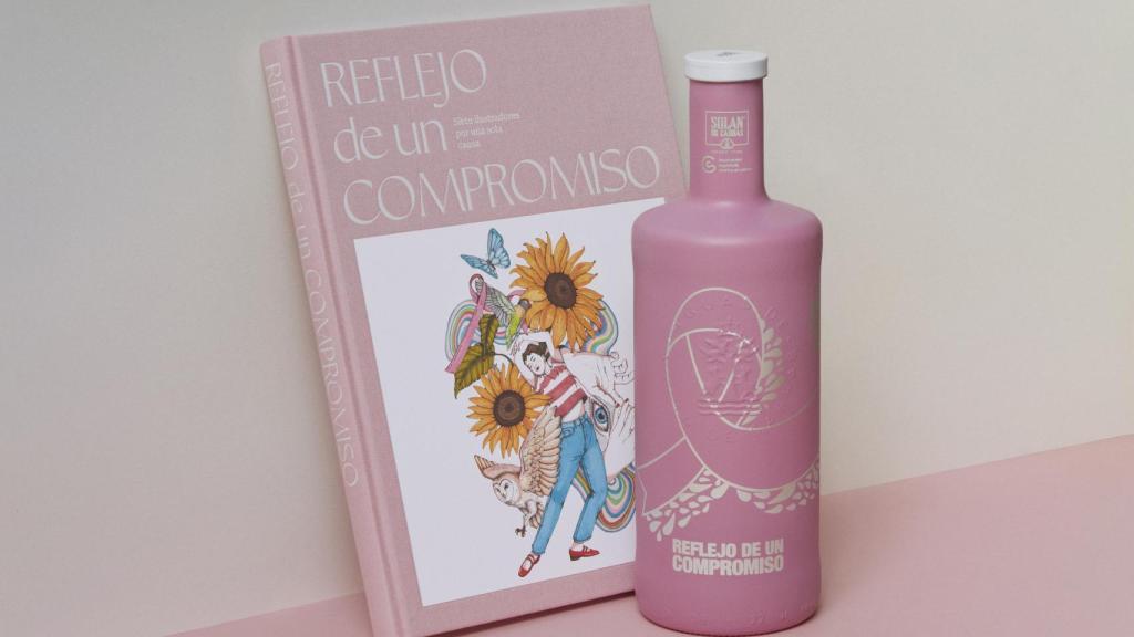 'Reflejo de un compromiso' y el nuevo diseño de la botella de Solán de Cabras con motivo del mes de la sensibilización sobre el cáncer de mama