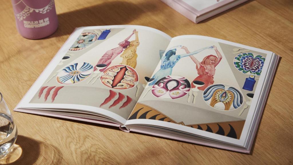 Una de las ilustraciones del libro 'Reflejo de un compromiso'