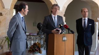 Carlos Martínez este jueves en un acto en Soria