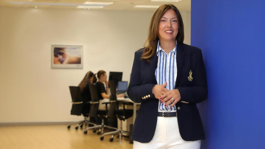 Ana Cristina en la sucursal de Zaragoza