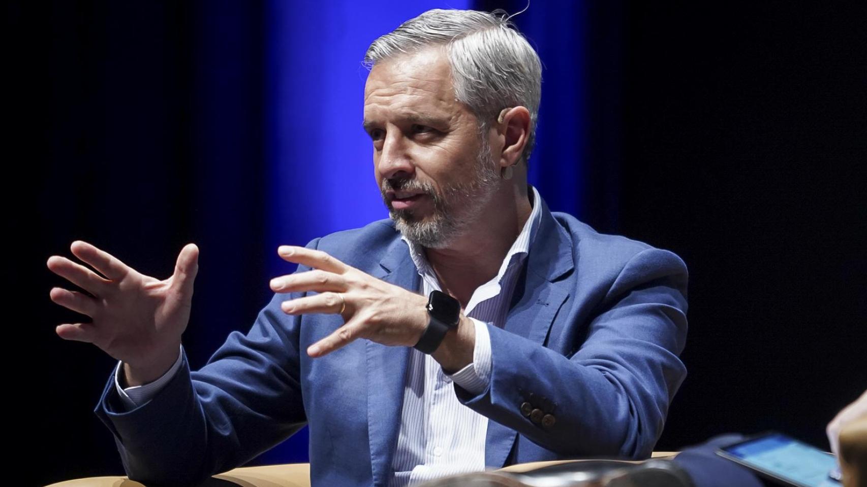 Juan Bravo, durante el foro en Ceuta.