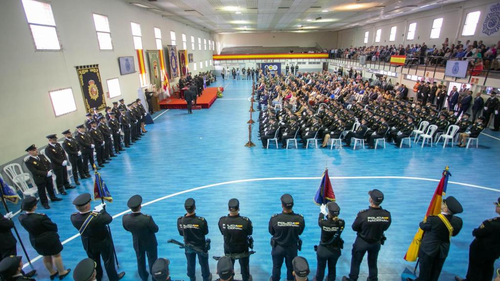 Acto de la Policía Nacional de Castilla-La Mancha por los Ángeles Custodios. Foto: JCCM.