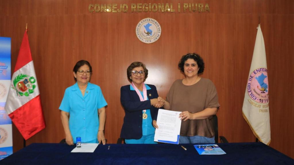 Firma del acuerdo de Palentinas Por Perú