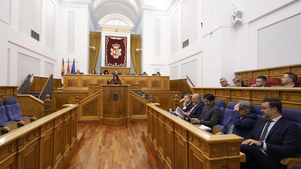 Pleno de las Cortes de Castilla-La Mancha. Foto: Cortes CLM.