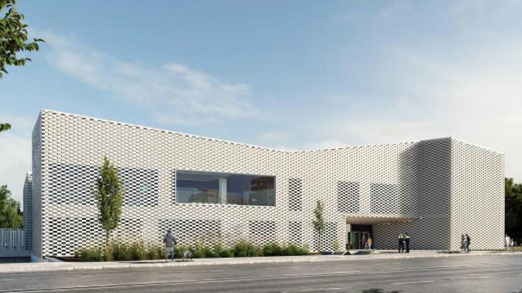 Diseño de la nueva Jefatura de la Policía Local en Teatinos.