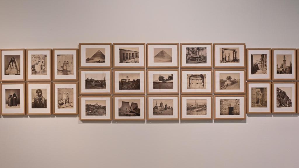 Grabados de Egipto en la exposición 'El sueño de la razón'.