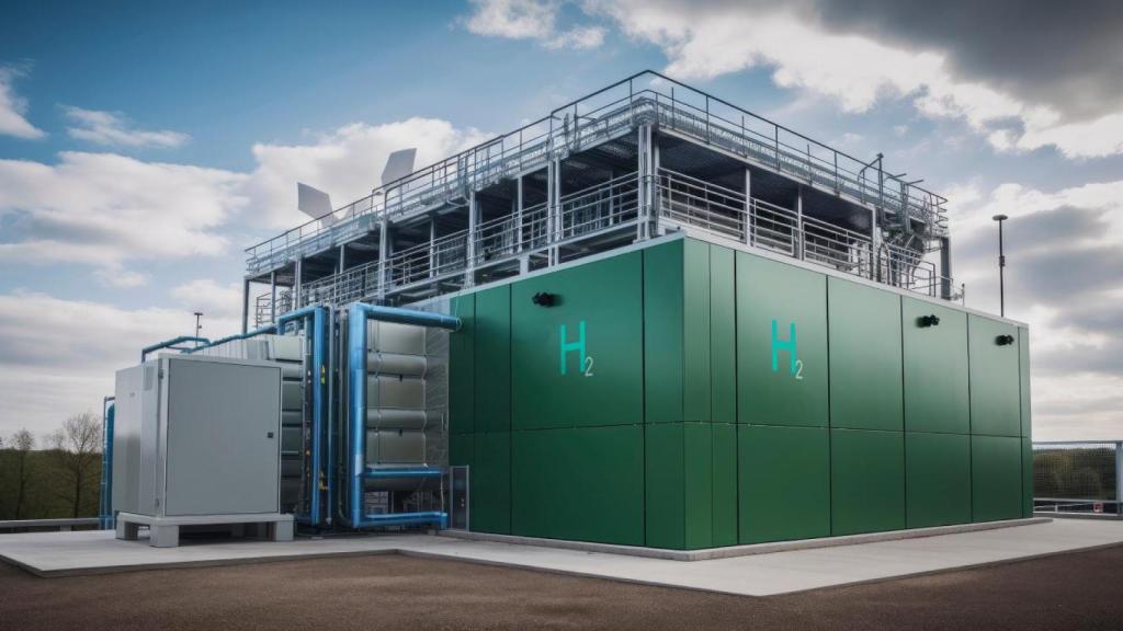 Planta de hidrógeno verde de Acciona en Navarra