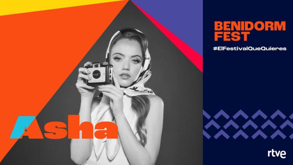 Asha, participante del Benidorm Fest 2026.