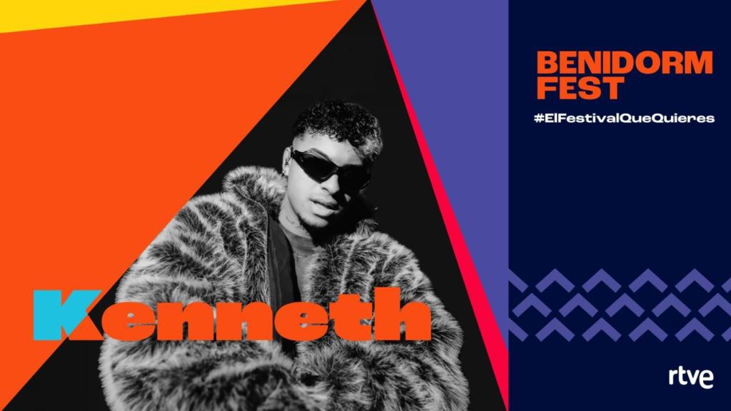 Kenneth, participante del Benidorm Fest 2026.