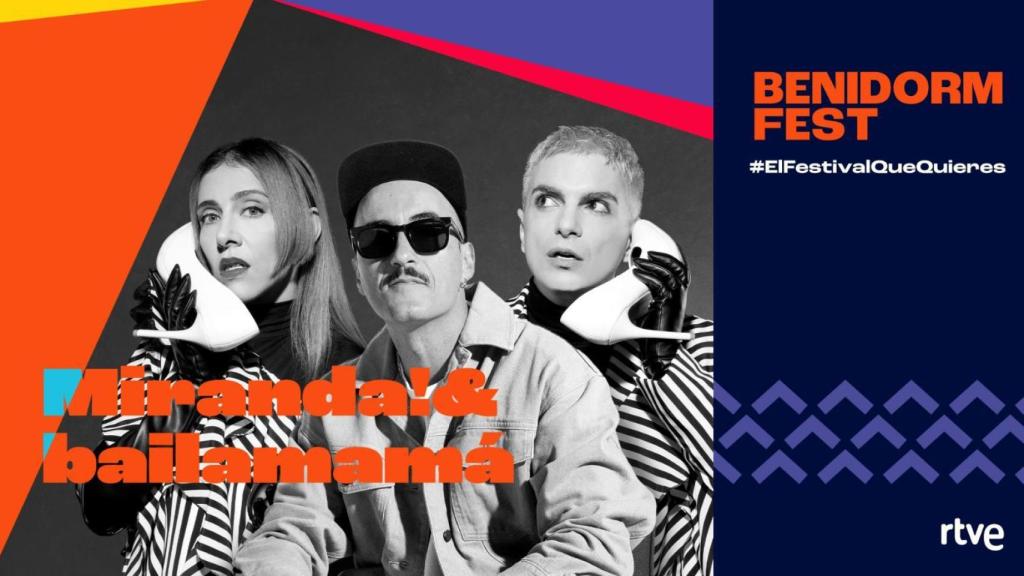 Miranda! & bailamamá, participantes del Benidorm Fest 2026.