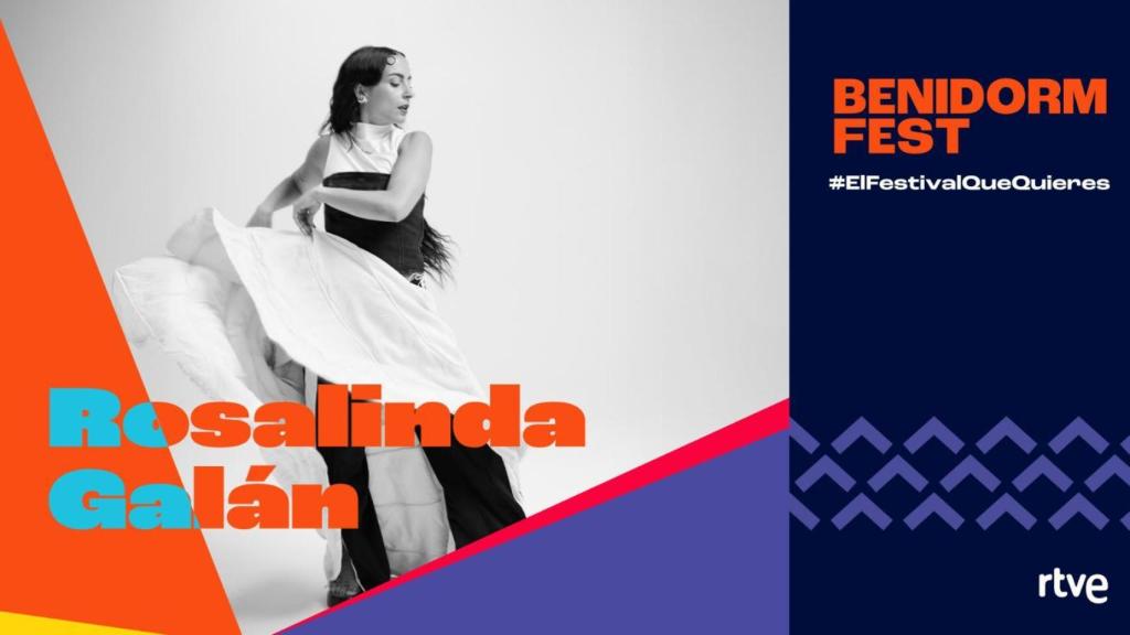 Rosalinda Galán, participante del Benidorm Fest 2026.