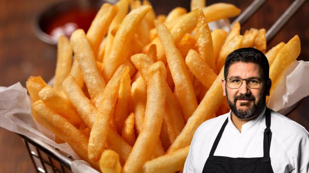 Dani García, chef, en un montaje de El Español