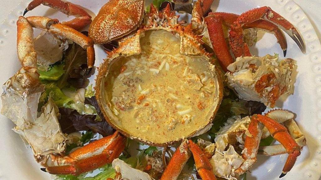 Centolla a la sidra.