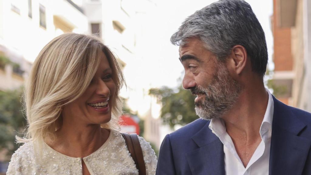 Susanna Griso y Luis Enríquez en el cumpleaños de la presentadora.