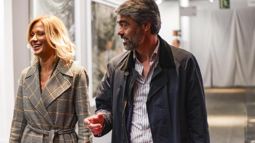 Susanna Griso y Luis Enríquez en ARCO.