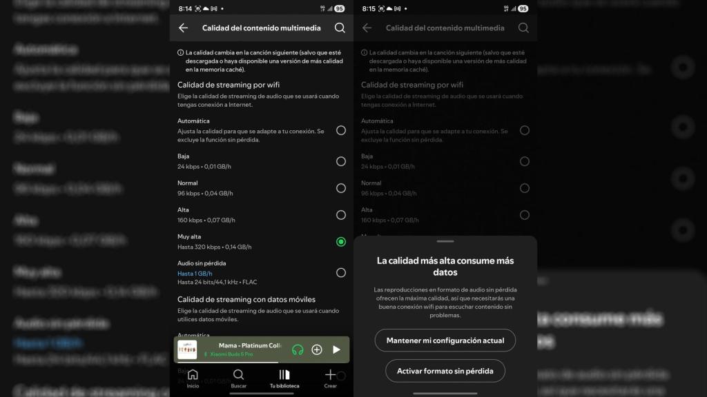 El audio sin pérdida ya aparece en Spotify en España