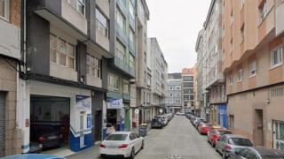 Calle Bella Vista de A Coruña en el Agra do Orzán.