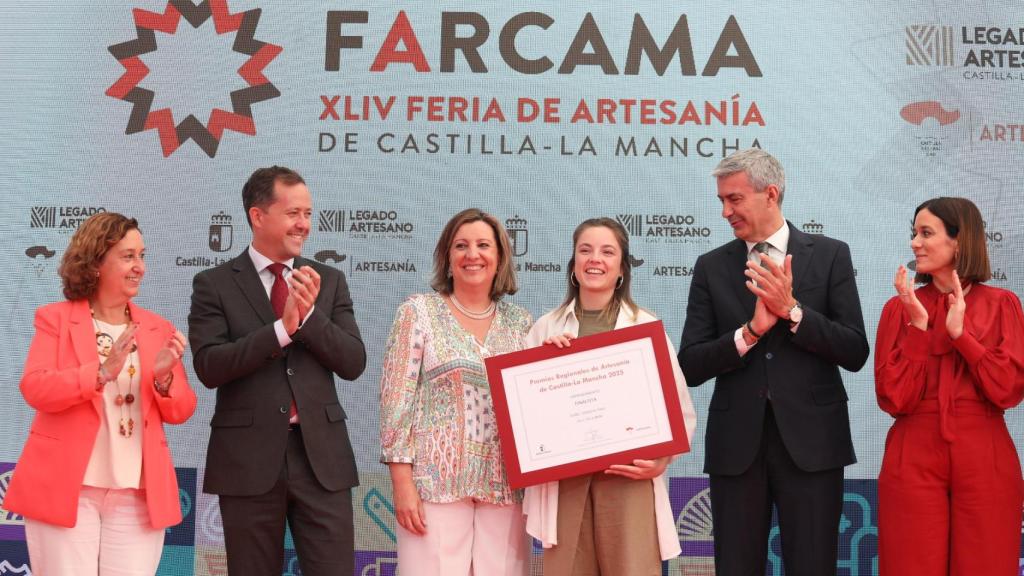 Entrega de premios en Farcama