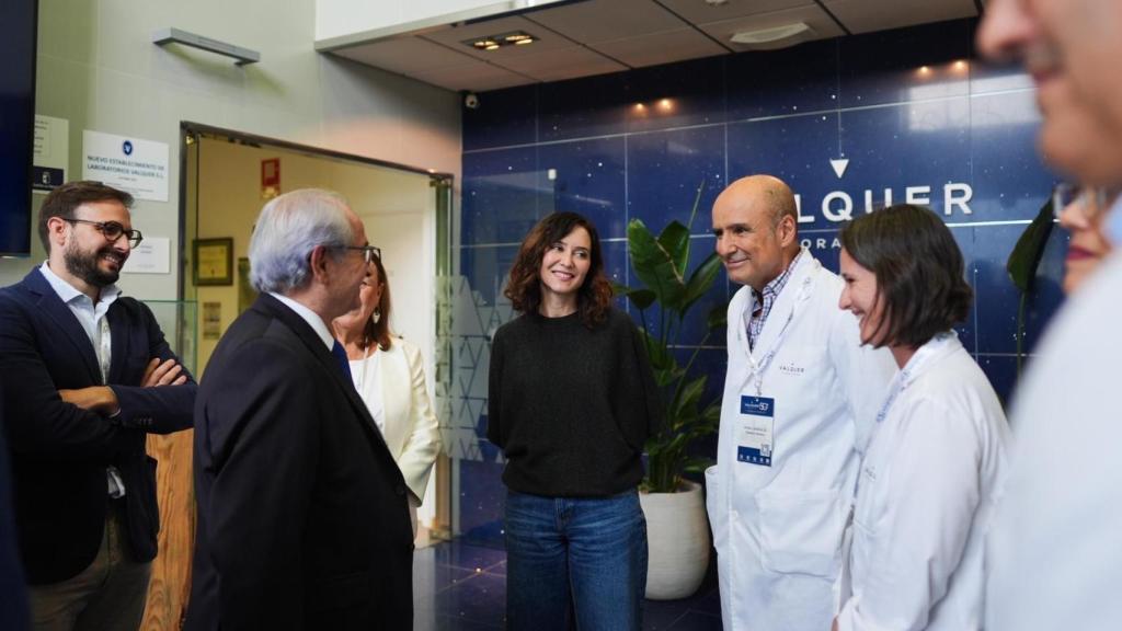 Ayuso en Villaminaya (Toledo).