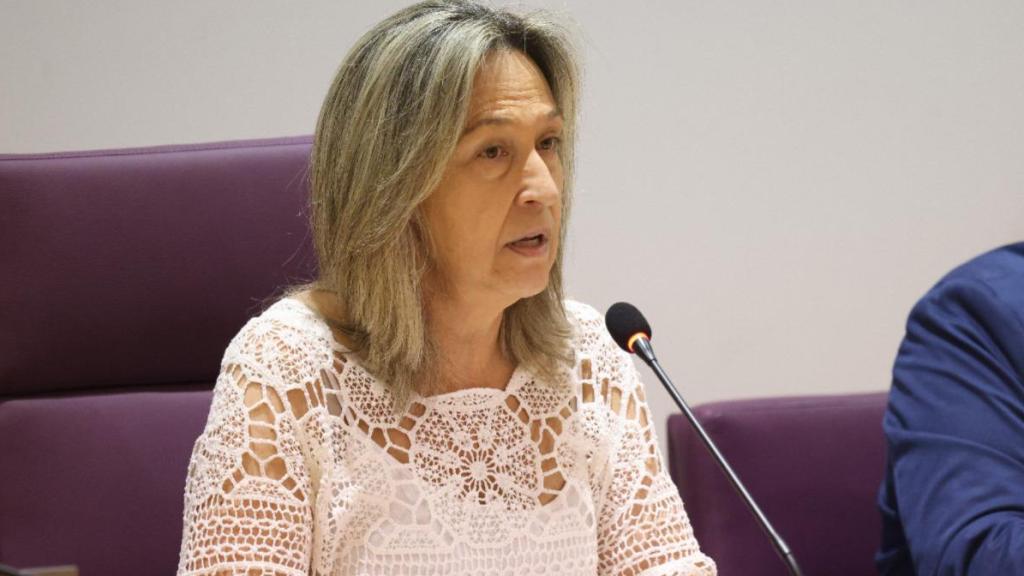 Ana Guarinos durante su intervención.